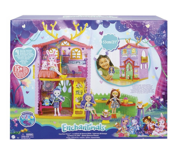Mattel Enchantimals Mały Domek Jelonków - 1021746 - zdjęcie 6